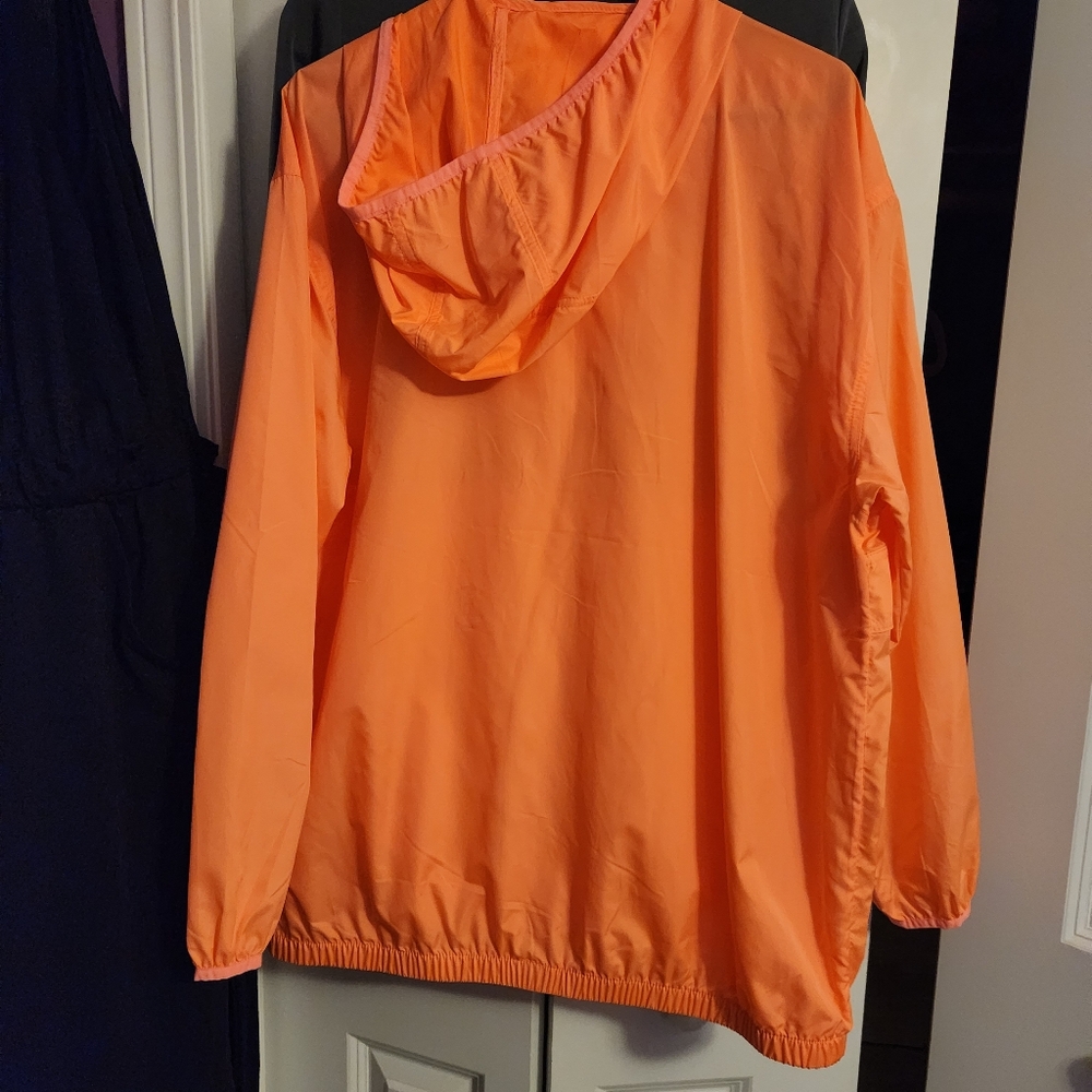 GAP Orange Raincoat Lightweight Anorak - Picture 2 of 5